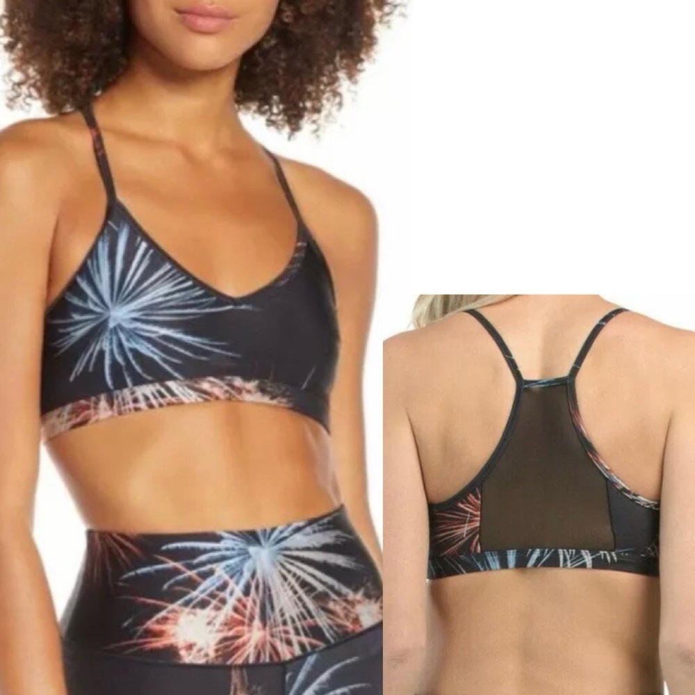 Good American Firework sports bra NWT Sz -0